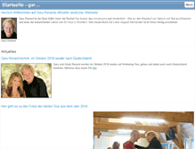 Tablet Screenshot of garyrenard.de